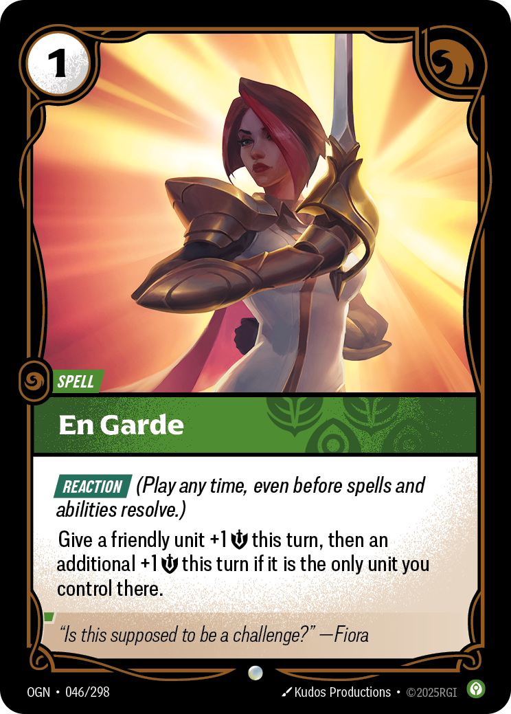En Garde - OGN 046/298 Chinese Version