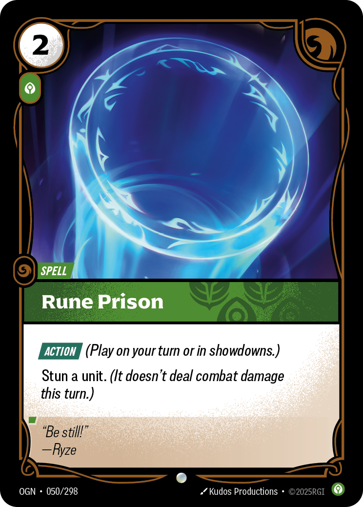 Rune Prison - OGN 050/298 Chinese Version