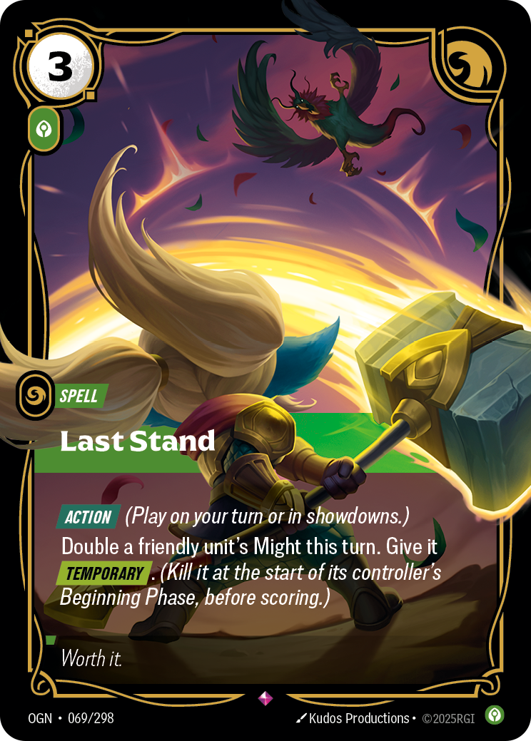 Last Stand - OGN 069/298 Chinese Version