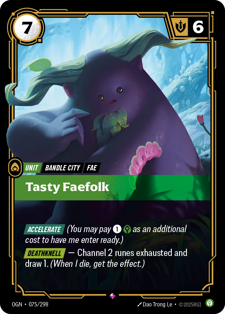 Tasty Faefolk - OGN 075/298 Chinese Version