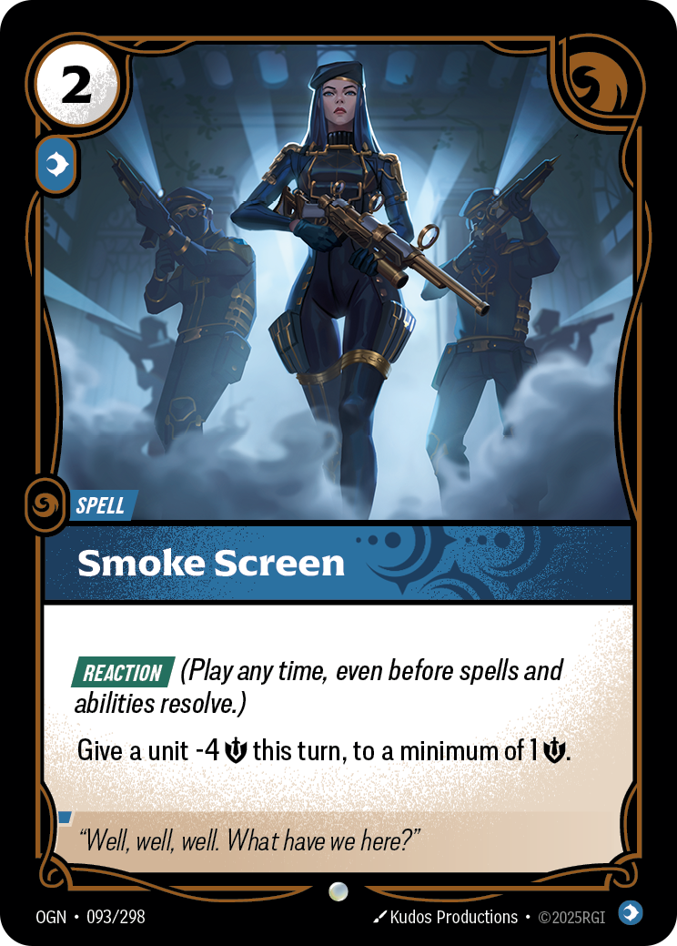 Smoke Screen - OGN 093/298 Chinese Version