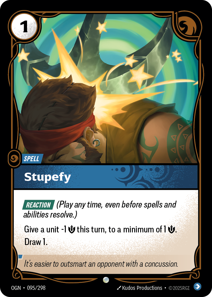 Stupefy - OGN 095/298 Chinese Version