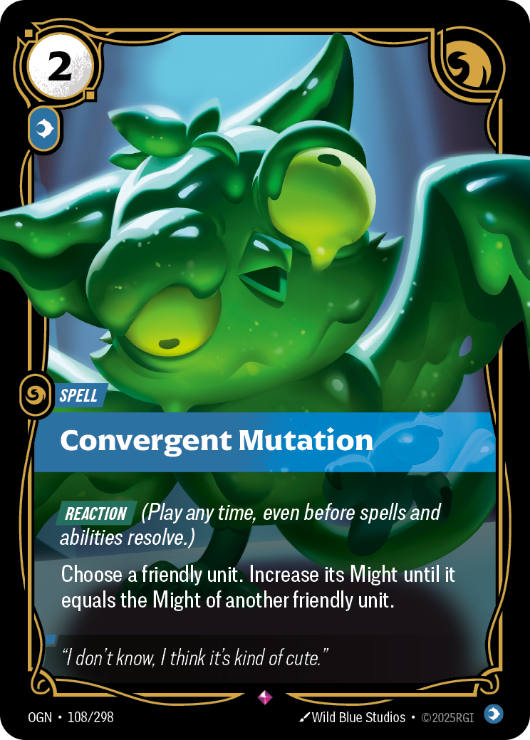 Convergent Mutation - OGN 108/298 Chinese Version