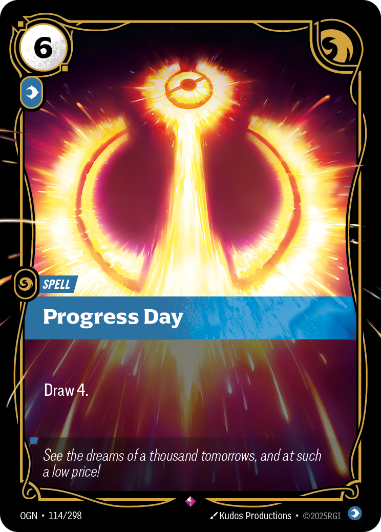 Progress Day - OGN 114/298 Chinese Version