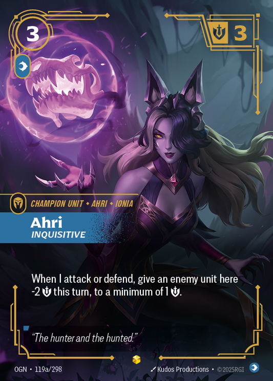Ahri - OGN 119a/298 Chinese Version
