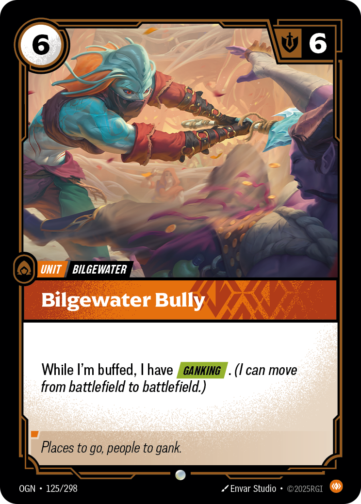 Bilgewater Bully - OGN 125/298 Chinese Version