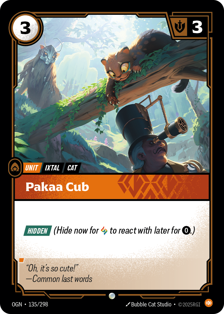 Pakaa Cub - OGN 135/298 Chinese Version