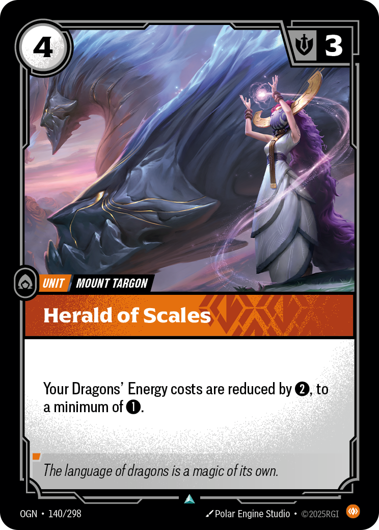 Herald of Scales - OGN 140/298 Chinese Version