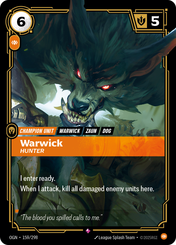 Warwick - OGN 159/298 Chinese Version