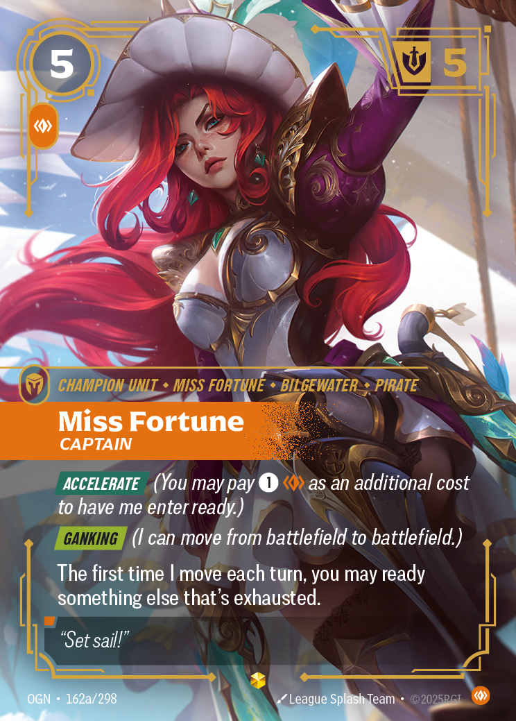 Miss Fortune - OGN 162a/298 Chinese Version