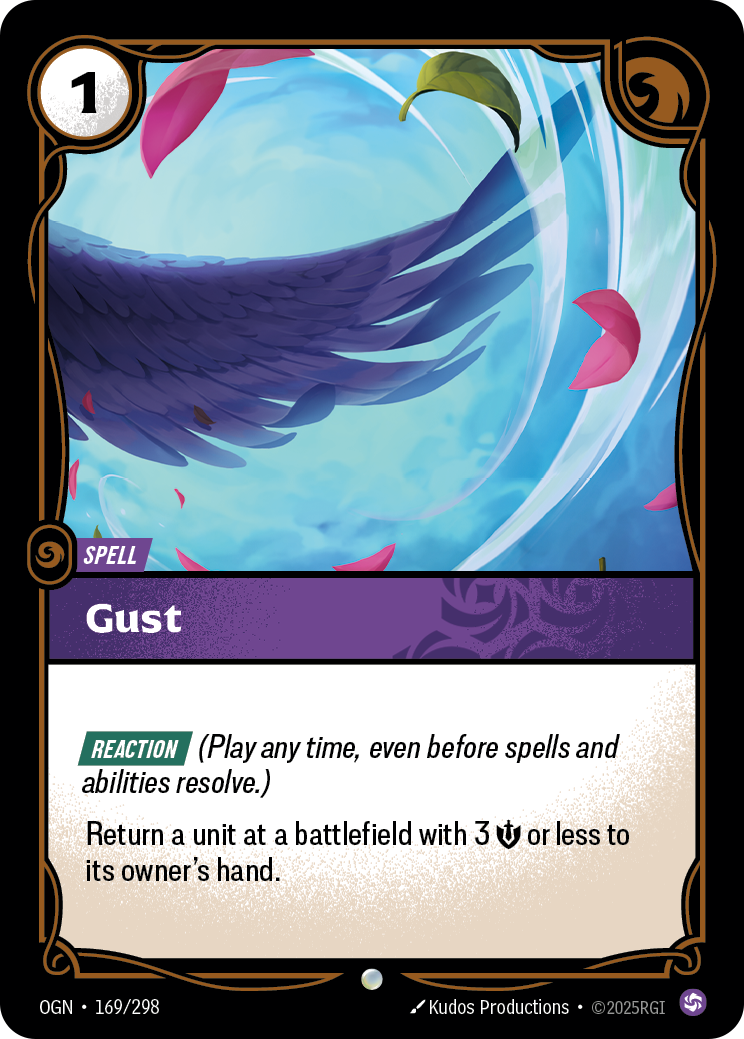 Gust - OGN 169/298 Chinese Version