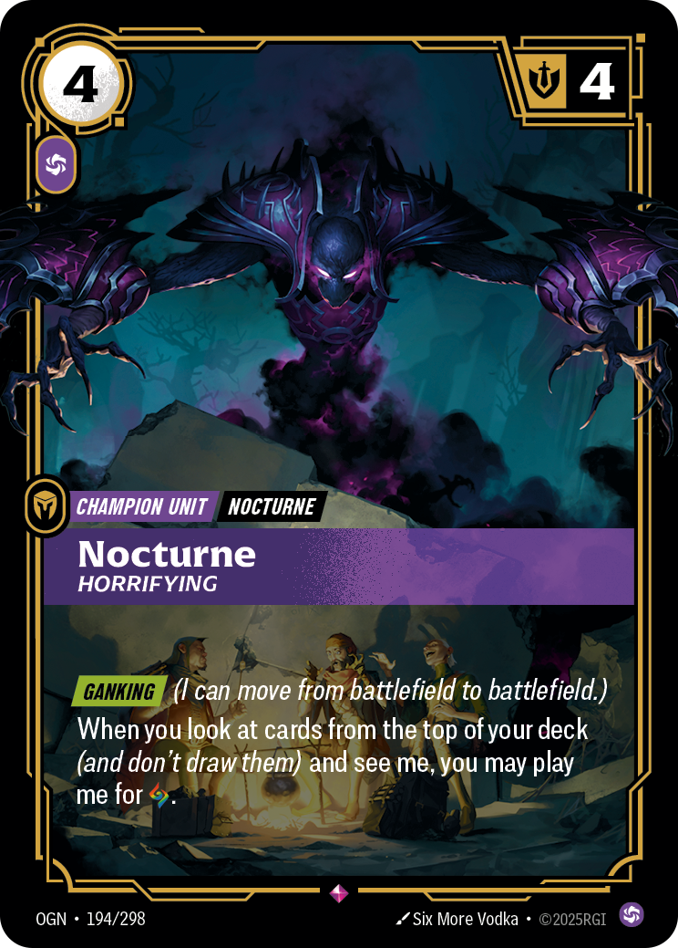 Nocturne - OGN 194/298 Chinese Version
