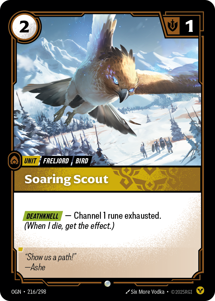 Soaring Scout - OGN 216/298 Chinese Version