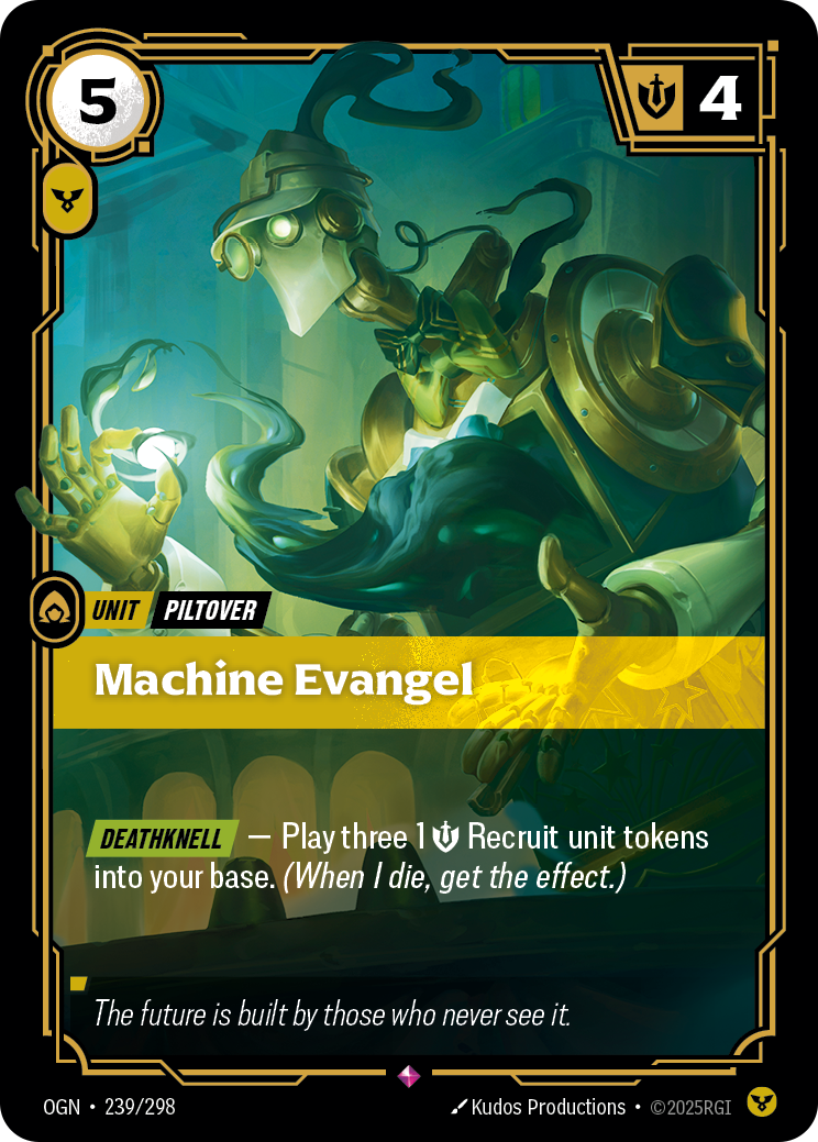 Machine Evangel - OGN 239/298 Chinese Version
