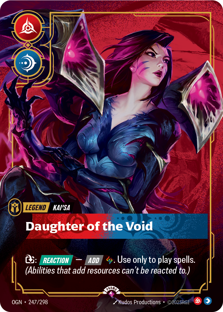 Kai'Sa - Daughter of the Void - OGN 247/298 Chinese Version