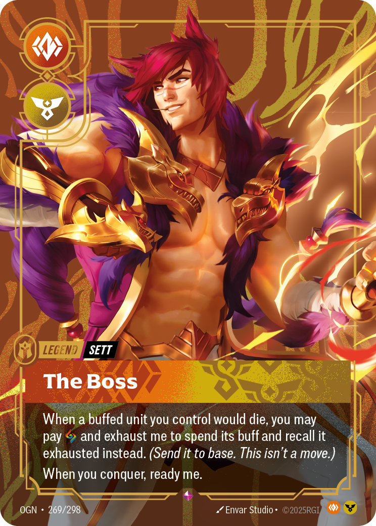 Sett - The Boss - OGN 269/298 Chinese Version