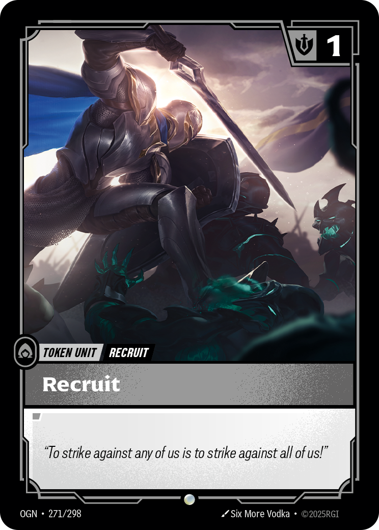 Recruit - OGN 271/298 Chinese Version
