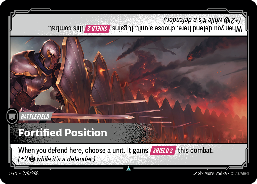 Fortified Position - OGN 279/298 Chinese Version