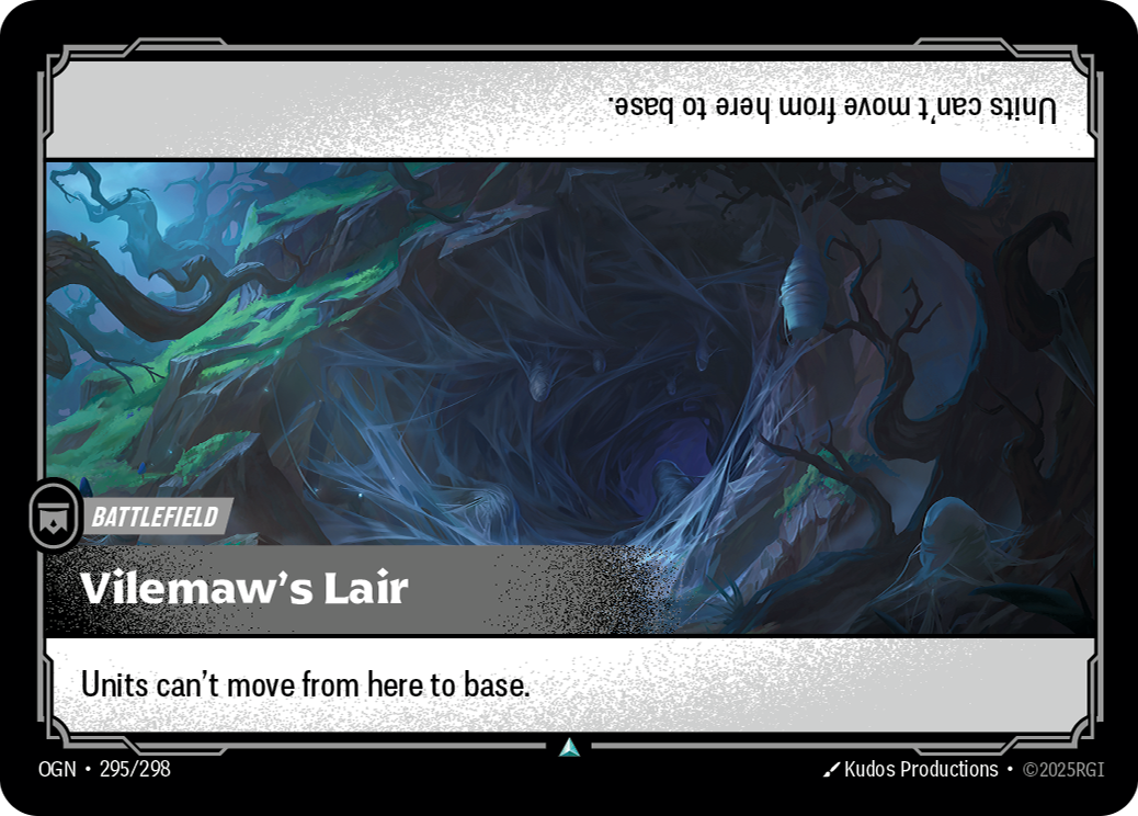 Vilemaw's Lair - OGN 295/298 Chinese Version