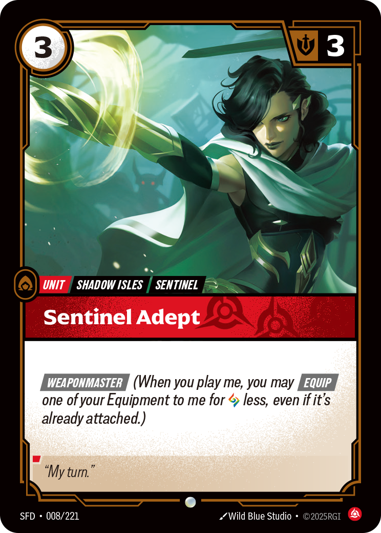 Sentinel Adept - SFD 008/221 Chinese Version