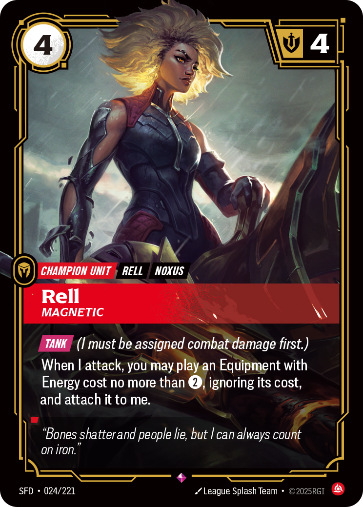 Rell - SFD 024/221 Chinese Version