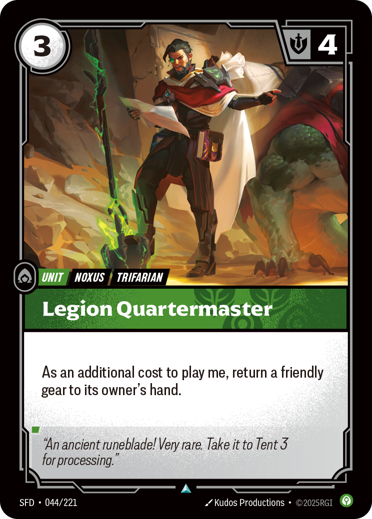 Legion Quartermaster - SFD 044/221 Chinese Version