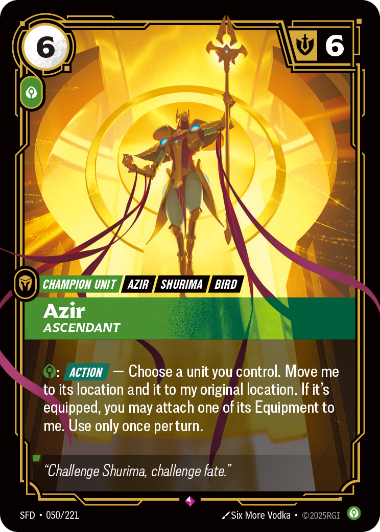 Azir - SFD 050/221 Chinese Version