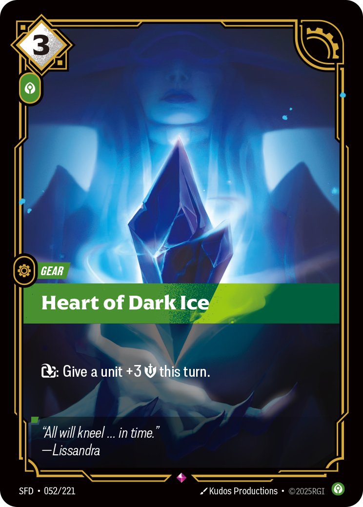 Heart of Dark Ice - SFD 052/221 Chinese Version