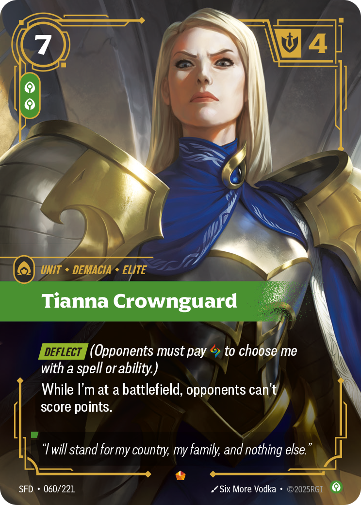 Tianna Crownguard - SFD 060/221 Chinese Version