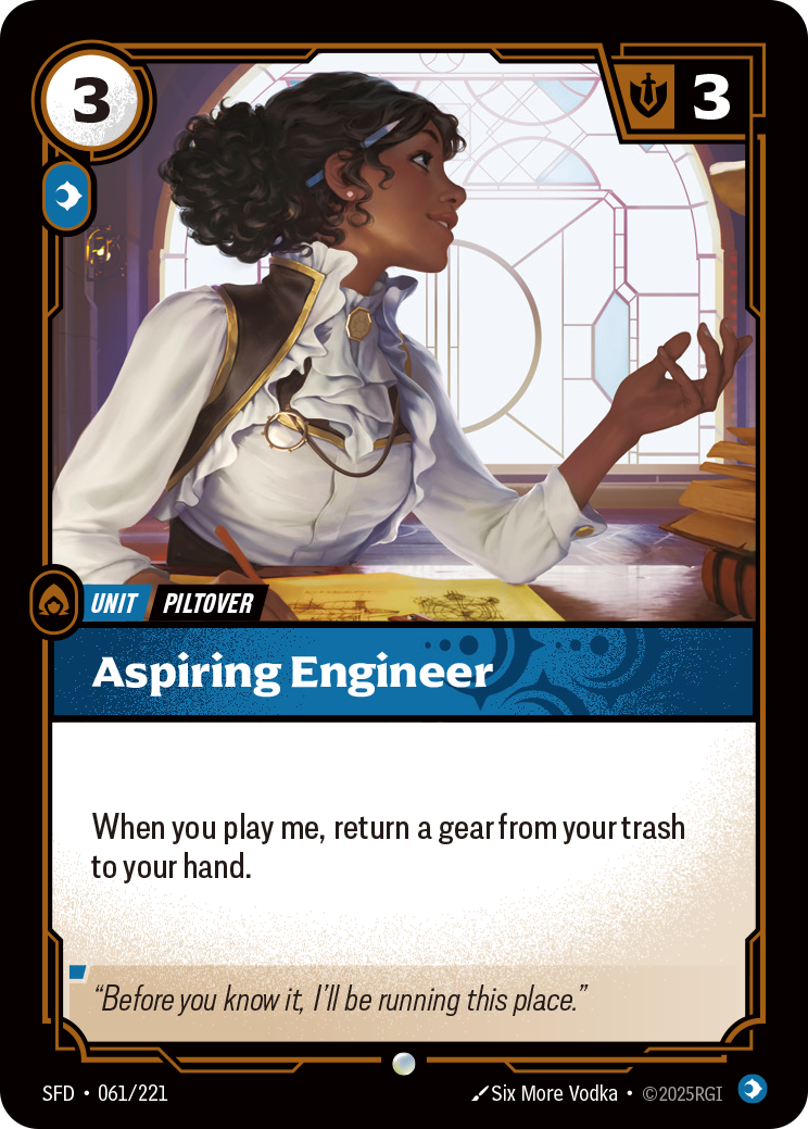 Aspiring Engineer - SFD 061/221 Chinese Version