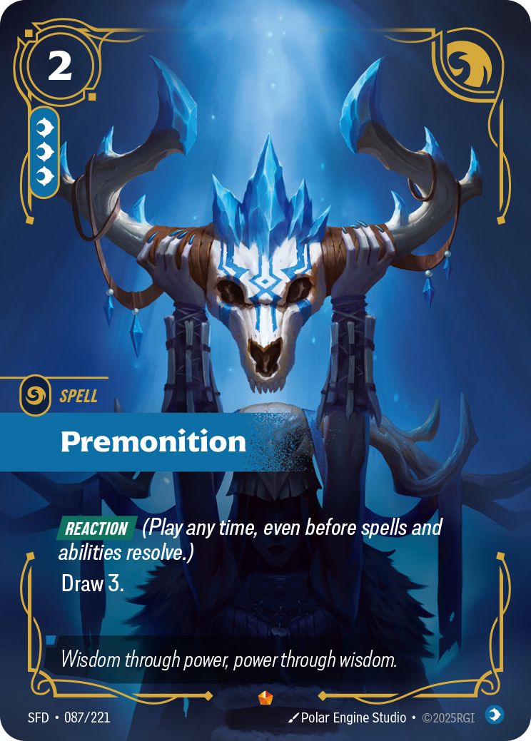 Premonition - SFD 087/221 Chinese Version