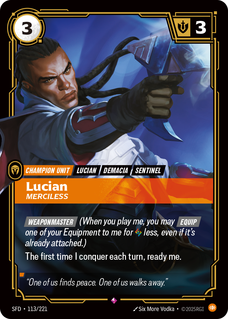 Lucian - SFD 113/221 Chinese Version