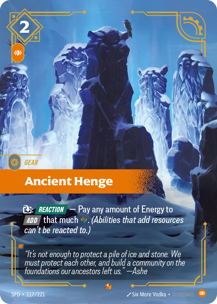 Ancient Henge - SFD 117/221 Chinese Version