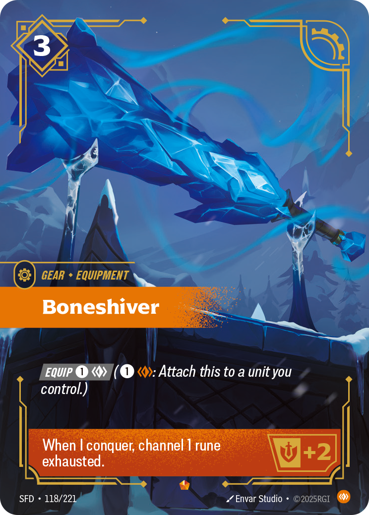 Boneshiver - SFD 118/221 Chinese Version