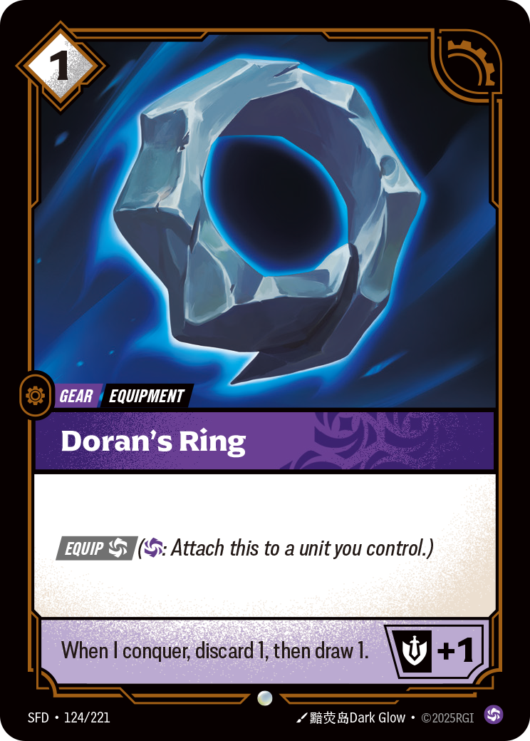 Doran's Ring - SFD 124/221 Chinese Version