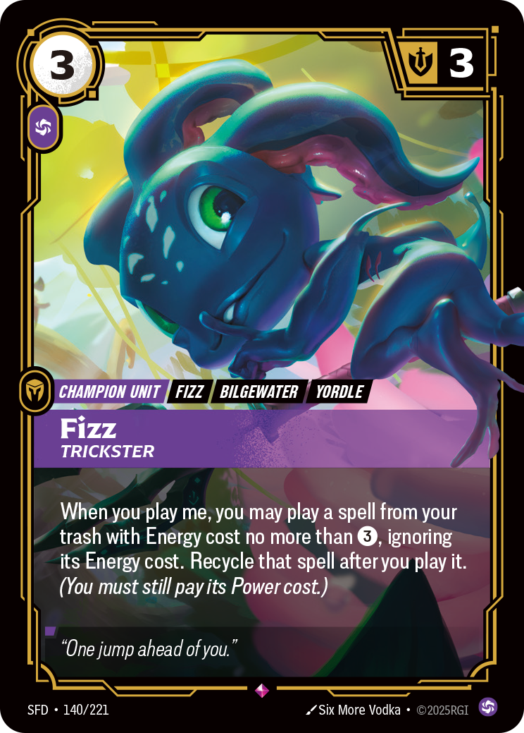 Fizz - SFD 140/221 Chinese Version