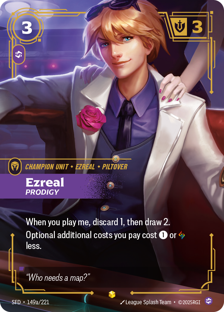 Ezreal - Prodigy SFD 149a/221 Chinese Version