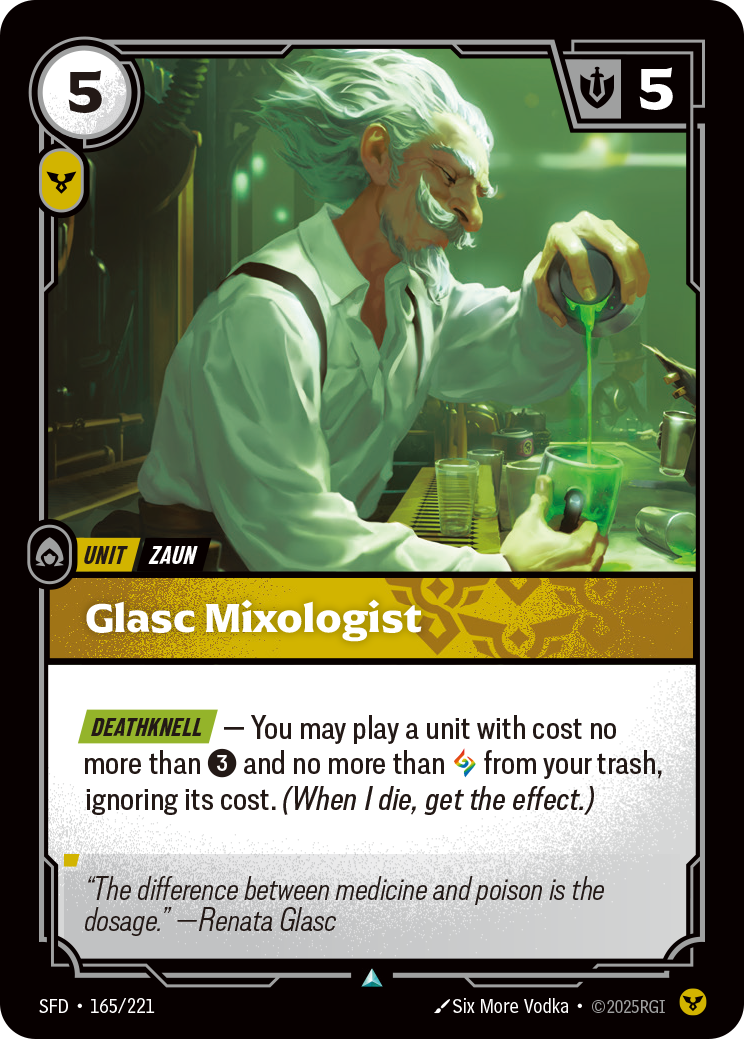 Glasc Mixologist SFD 165/221 Chinese Version