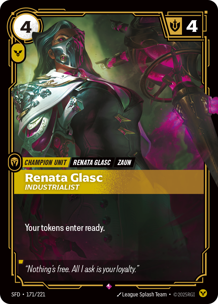 Renata Glasc - Industrialist SFD 171/221 Chinese Version