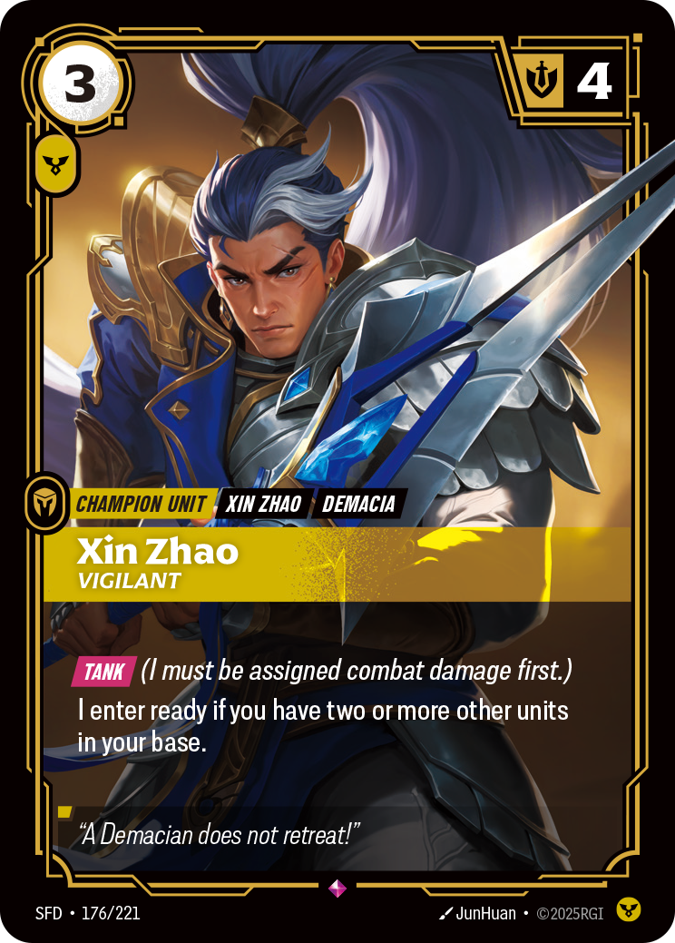Xin Zhao - Vigilant SFD 176/221 Chinese Version