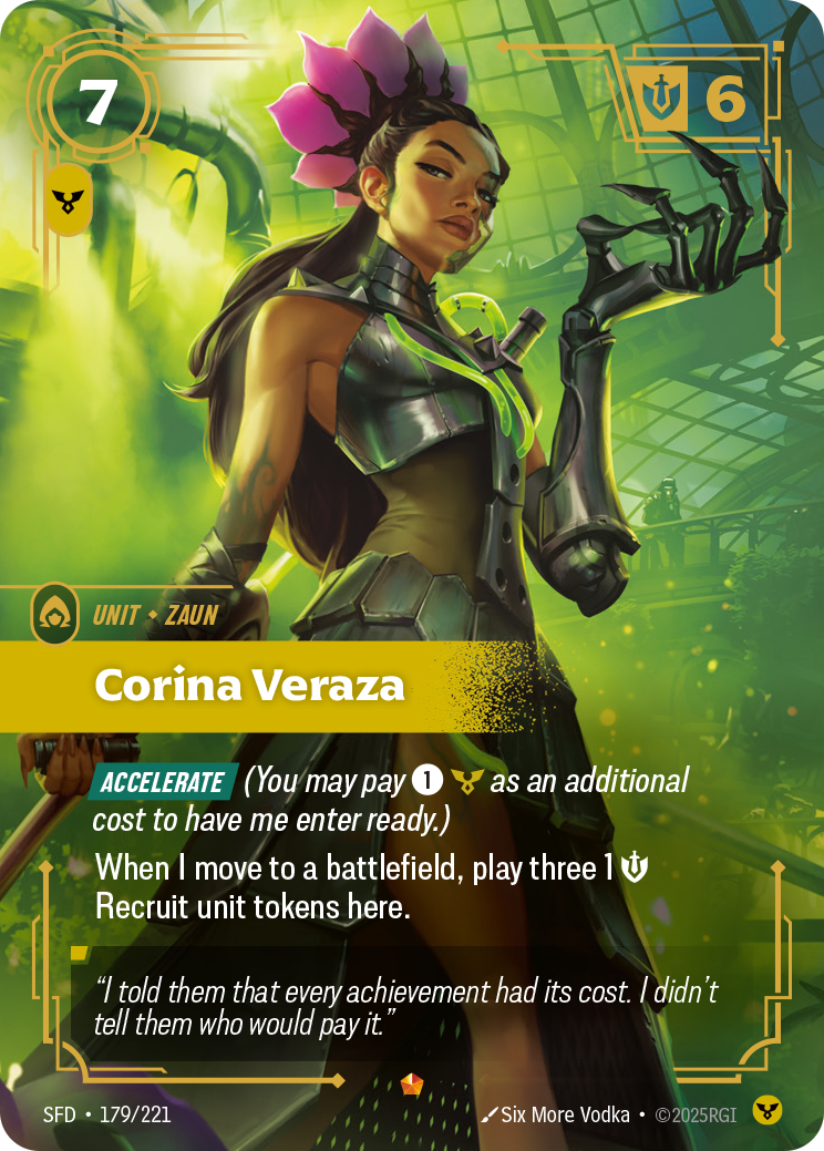 Corina Veraza SFD 179/221 Chinese Version