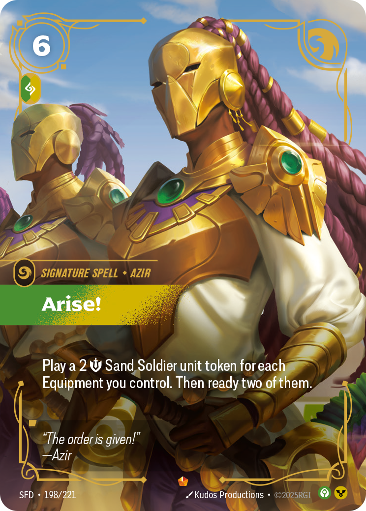 Arise! SFD 198/221 Chinese Version