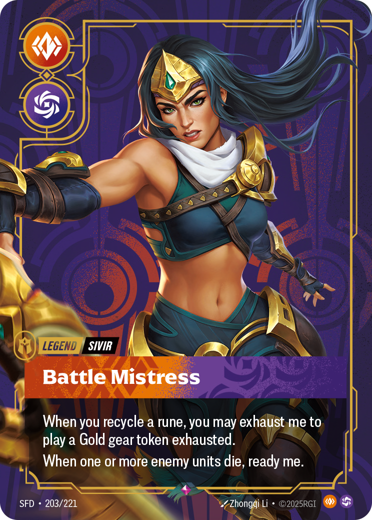 Battle Mistress SFD 203/221 Chinese Version