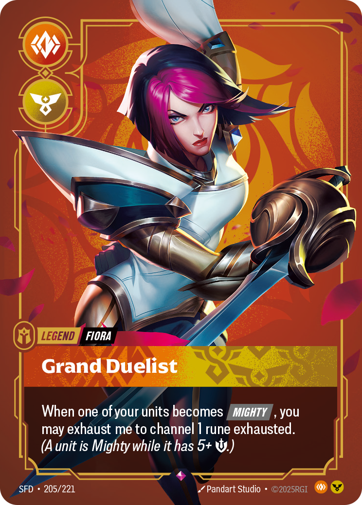 Grand Duelist SFD 205/221 Chinese Version