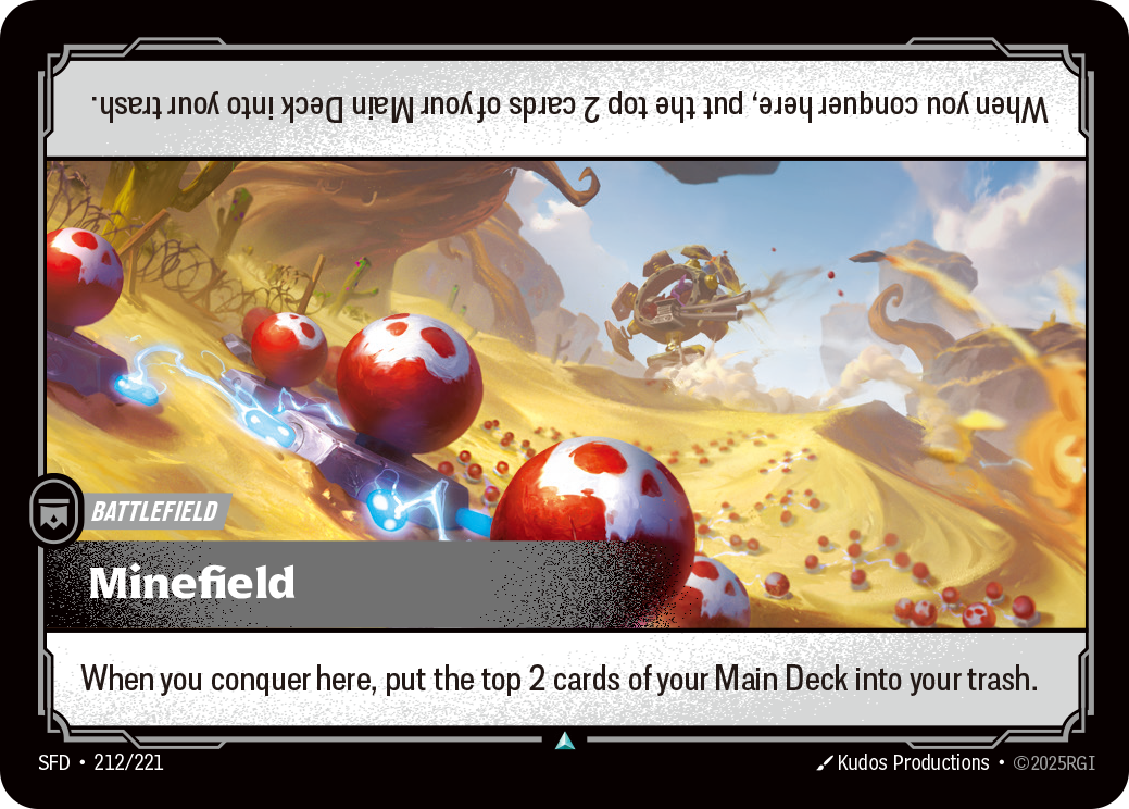 Minefield SFD 212/221 Chinese Version