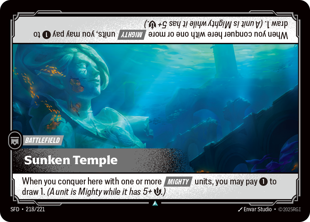 Sunken Temple SFD 218/221 Chinese Version