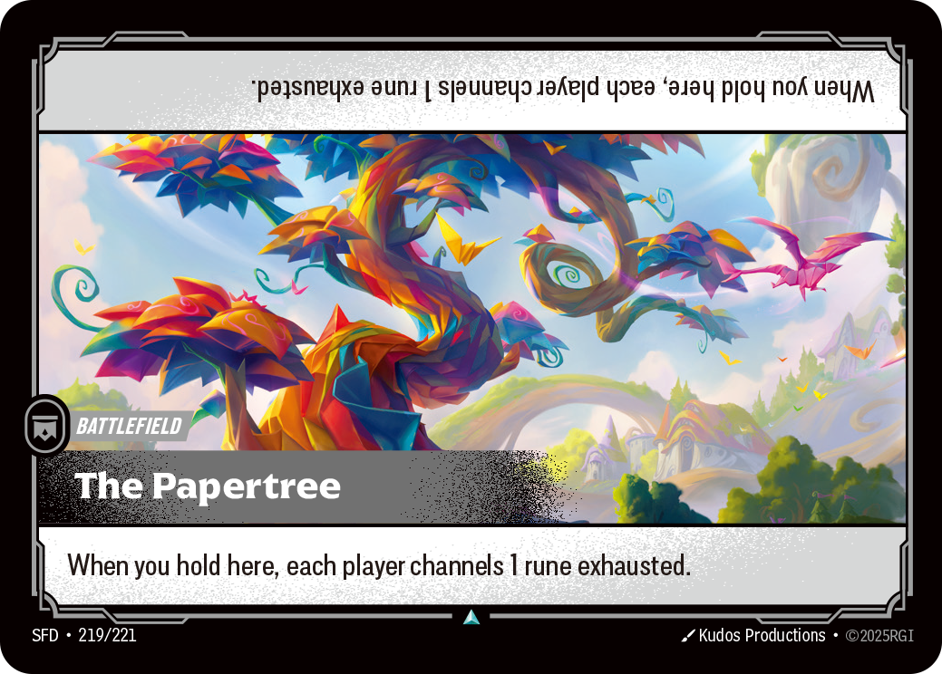 The Papertree SFD 219/221 Chinese Version