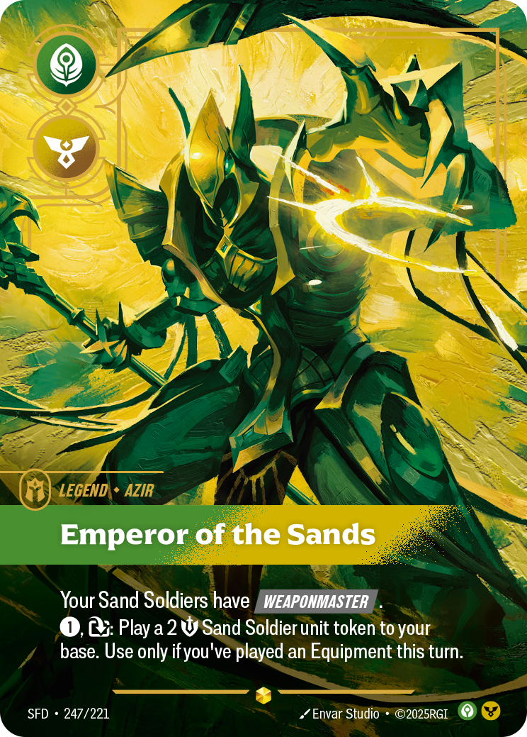 Emperor of the Sands SFD 247/221 Chinese Version