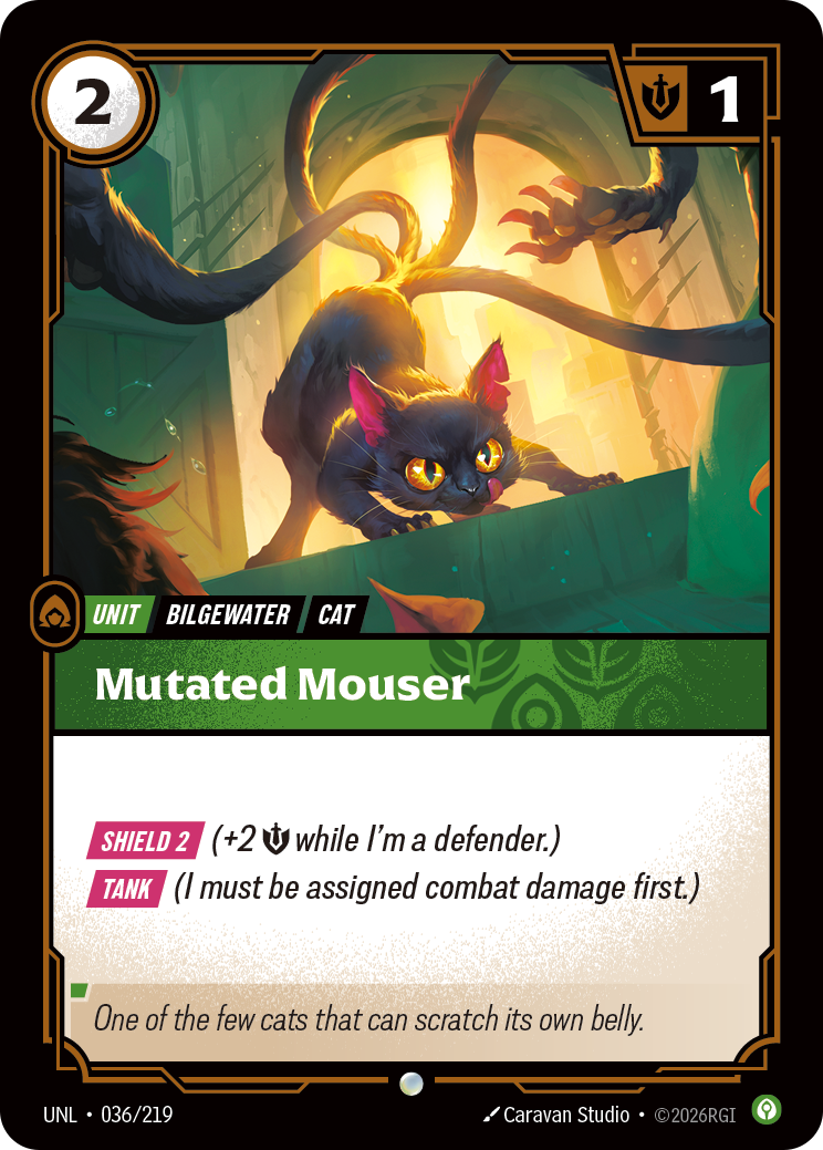 Mutated Mouser UNL 036/219 Chinese Version