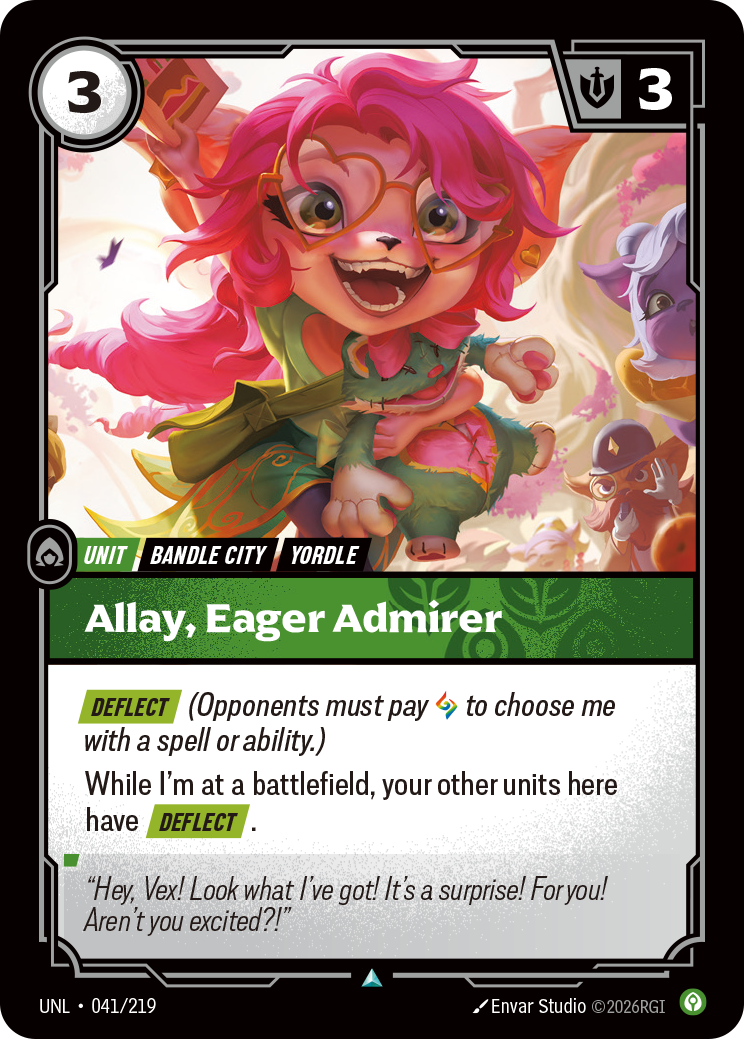 Allay - Eager Admirer UNL 041/219 Chinese Version